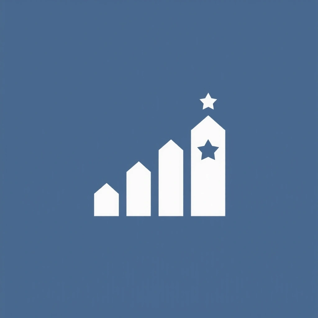 Icon representing career growth