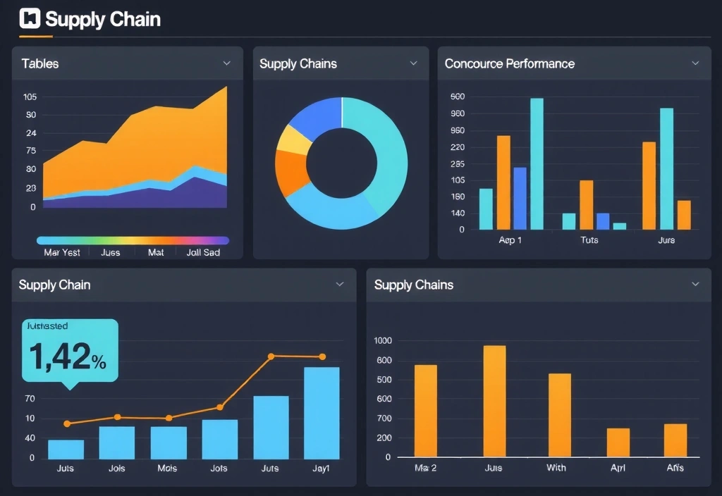 Business Intelligence dashboard interface